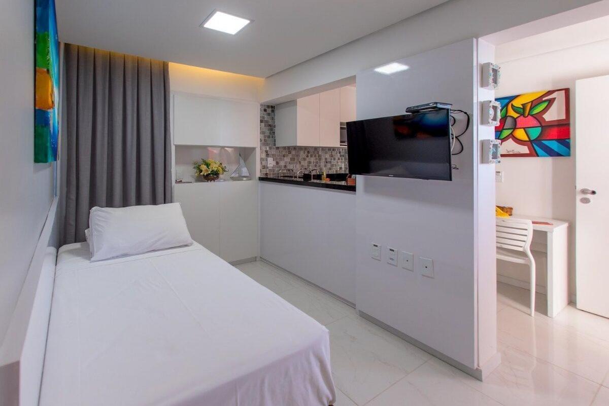 507 Lindo Flat Mobiliado Na Praia De Iracema Fortaleza  Exterior photo