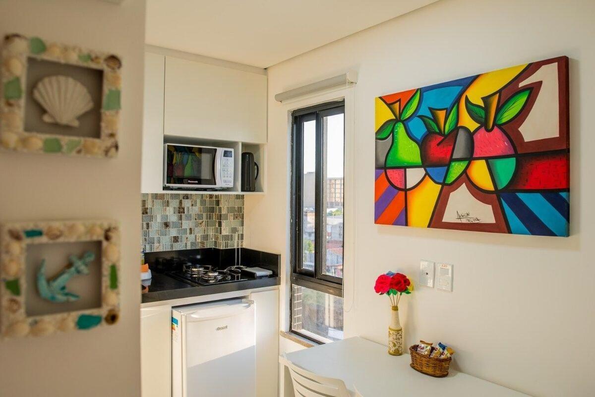 507 Lindo Flat Mobiliado Na Praia De Iracema Fortaleza  Exterior photo